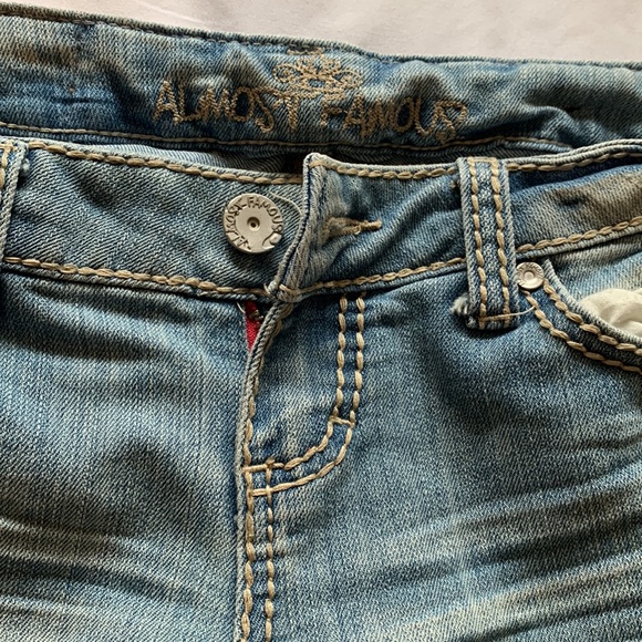 Size 1 almost famous boot cut jeans. - Picture 2 of 7